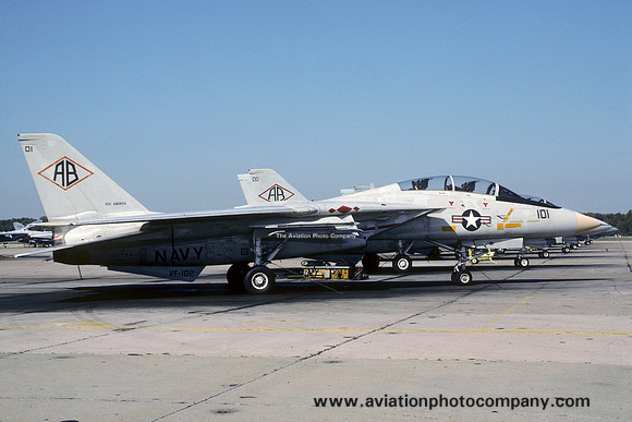 US Navy VF-102 Grumman F-14A Tomcat 162704/AB-101 (1987)
