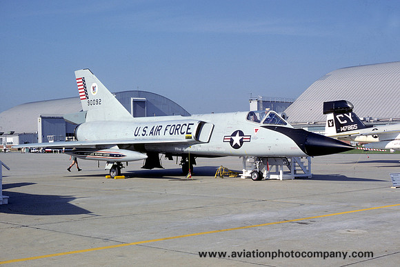 USAF ADWC Convair F-106A Delta Dart 59-0092 (1978)