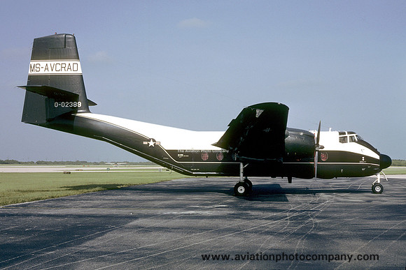 US Army Mississippi ArNG AVCRAD DHC-4 C-7A Caribou 61-2389 (1987)