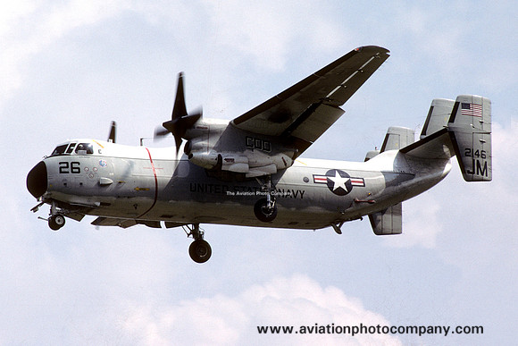 US Navy VR-24 Grumman C-2A Greyhound 162146/JM-26 (1987)