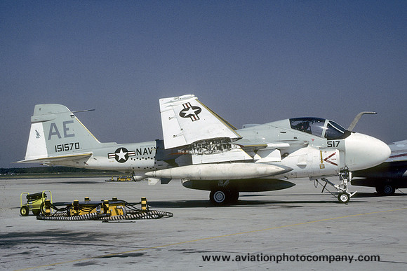 US Navy VA-176 Grumman A-6E Intruder 151570/AE-517 (1987)