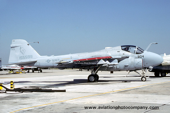 US Navy VA-65 Grumman A-6E Intruder 155599/AG-504 (1987)