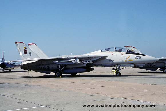 US Navy VF-11 Grumman F-14A Tomcat 161864/AE-106 (1987)