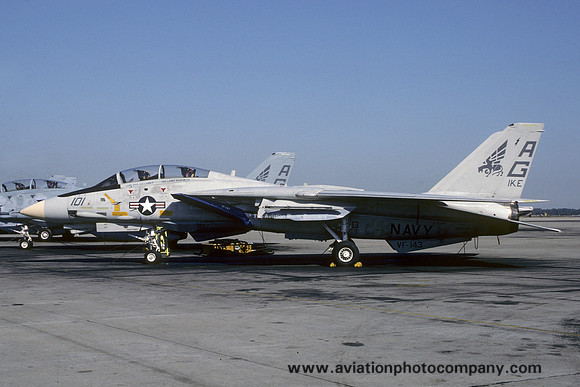 US Navy VF-143 Grumman F-14A Tomcat 162700/AG-101 (1987)