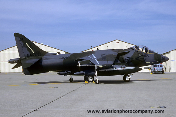 US Marines VMA-513 McDonnell Douglas AV-8B Harrier 162957/WF-02 (1987)