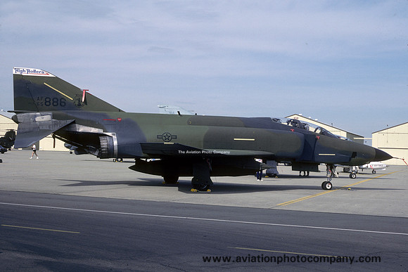 USAF Nevada ANG 192 TRS McDonnell RF-4C Phantom 65-0886 (1987)