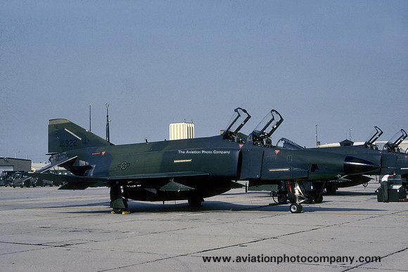 USAF Idaho ANG 190 TRS McDonnell RF-4C Phantom 65-0992 (1986)