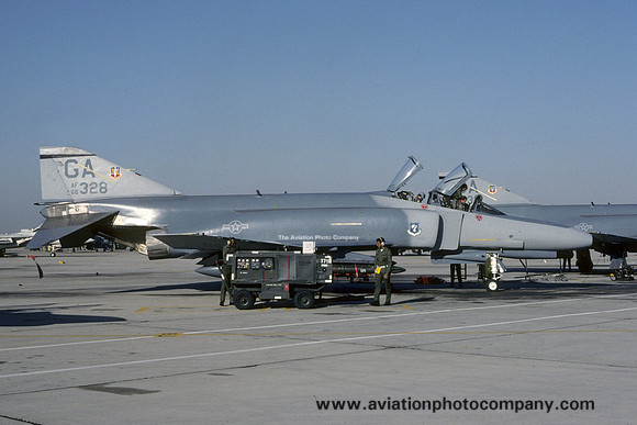 USAF 35 TFW 21 TFS McDonnell F-4E Phantom 66-0328/GA (1987)