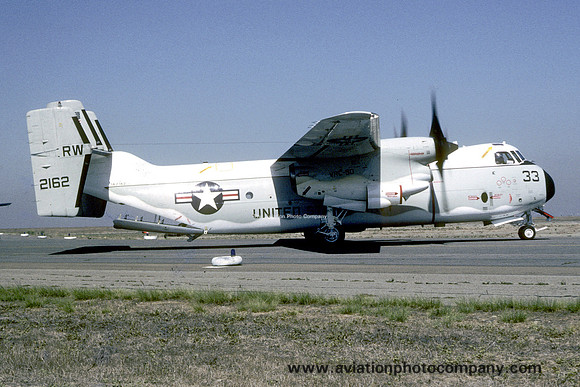 US Navy VRC-30 Grumman C-2A Greyhound 162162/RW-33 (1987)