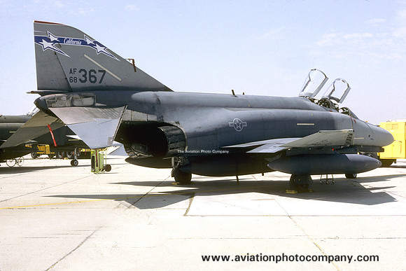 USAF California ANG 196 TFS McDonnell F-4C Phantom 63-7367 (1987)