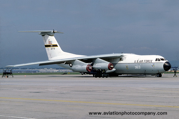 USAF Aeronautical Systems Division Lockheed NC-141A Starlifter 61-2779 at Rhein Main (1987)