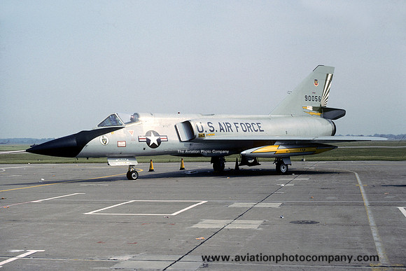 USAF 49 FIS Convair F-106A Delta Dart 59-0056 (1986)