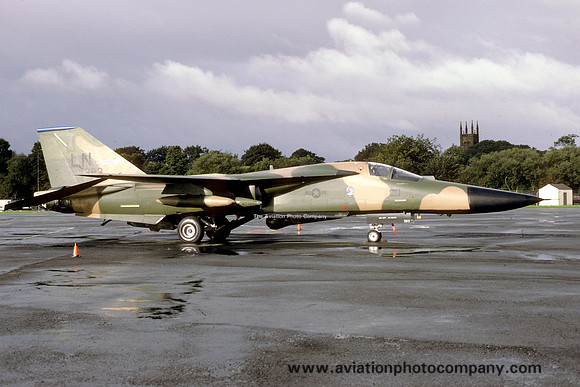 USAF 48 TFW 492 TFS General Dynamics F-111F Aardvark 70-2383/LN (1987)