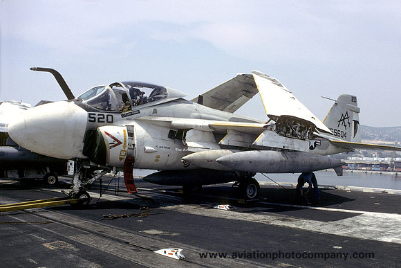 US Navy VA-85 Grumman KA-6D Intruder 155604/AA-520 (1987)
