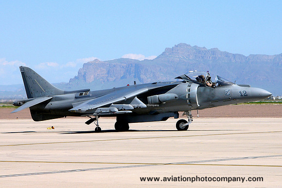 US Marines VMA-214 McDonnell Douglas AV-8B Harrier 165429/WE-12 (2005)