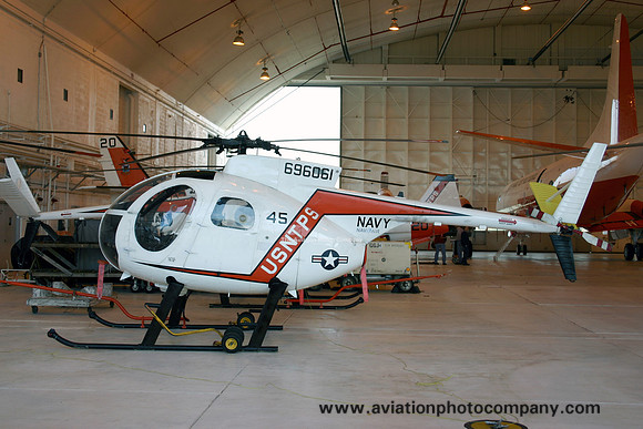US Navy USNTPS Hughes OH-6A Cayuse 696061 (2006)