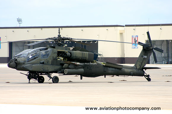 US Army Missouri ArNG Hughes AH-64A Apache 89-0243 at Whiteman AFB (2006)