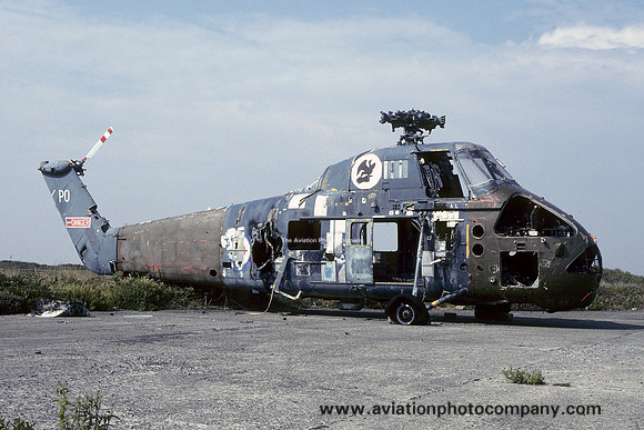 Royal Navy Westland Wessex HAS.1 XS877 at Predannack (1995)
