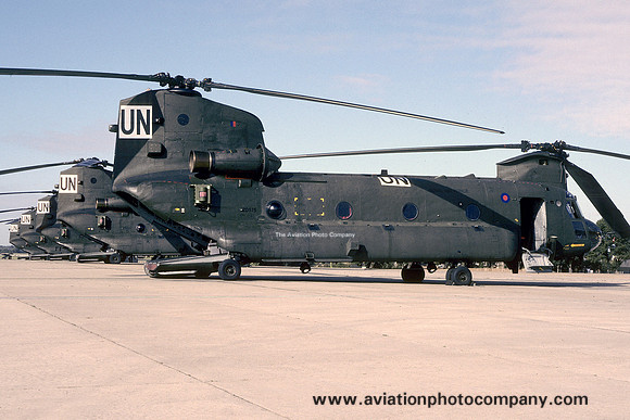 RAF/United Nations Vertol Chinook HC.2 ZD575 (1995)