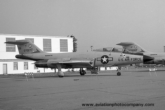 USAF Washington ANG 116 FIS McDonnell F-101F Voodoo 57-0277 (1974)