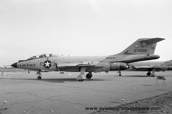 USAF Washington ANG 116 FIS McDonnell F-101F Voodoo 57-0300 (1974)