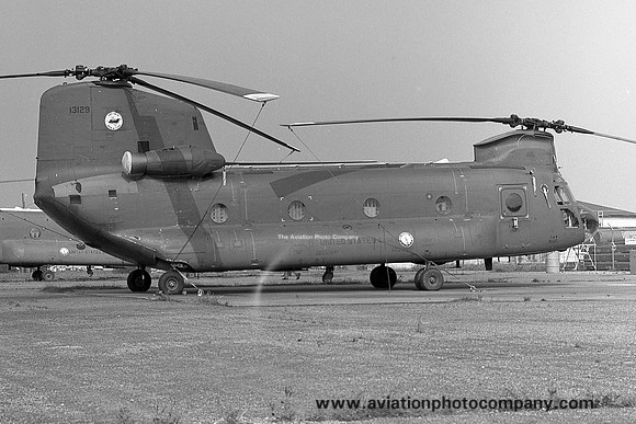 US Army Texas ArNG 149th Aviation Battalion Vertol CH-47A Chinook 64-13129 (1975)
