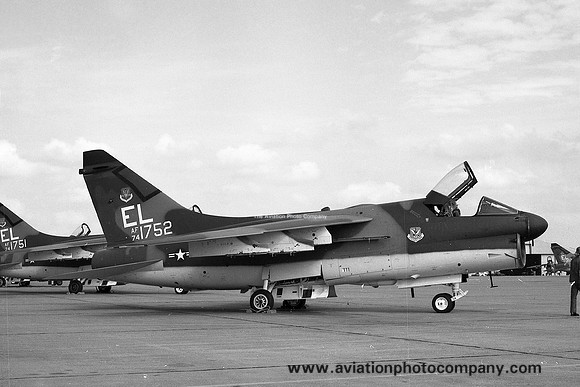 USAF 23 TFW LTV A-7D 74-1752/EL (1975)