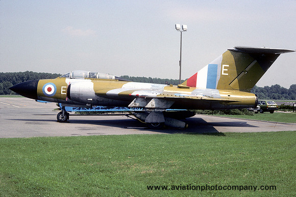 RAF Gloster Javelin FAW.9 XH768 displayed in Monchengladbach, Germany (1985)