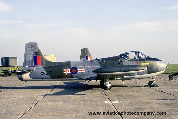 RAF 1 TWU 79 Squadron Hunting Jet Provost T.3 XP547/03 (1983)