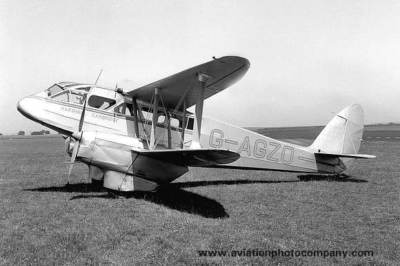 Marshall Cambridge De Havilland Dragon Rapide G-AGZO
