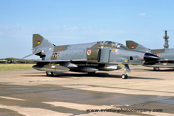 West German Air Force AKG51 McDonnell RF-4E Phantom 35+81 (1983)