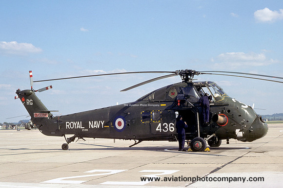 Royal Navy 829 Squadron Westland Wessex HU.5 XT480/RG436 (1975)