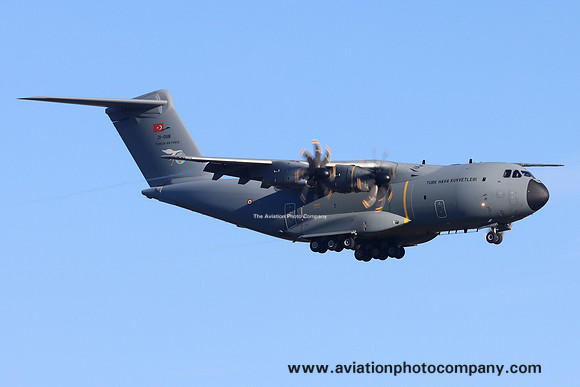 Turkish Air Force 221 Filo Airbus A.400M 21-0118 at Prestwick (2024)