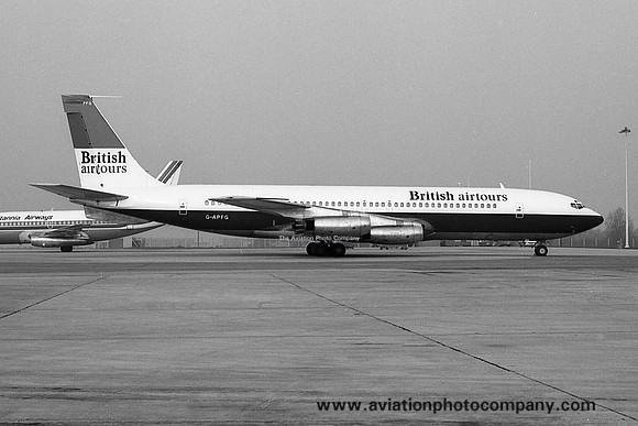 British Airtours Boeing 707-436 G-APFG (1974)