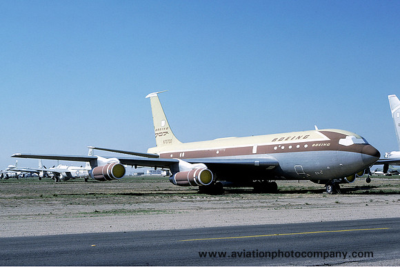Boeing 367-80 N70700 at MASDC Davis Monthan (1979)