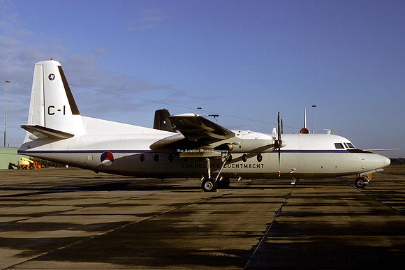 Dutch Air Force 334 Squadron Fokker F-27M C-1 (1995)