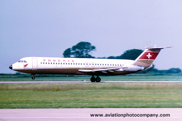 Phoenix BAC-111 HB-ITL (1973)