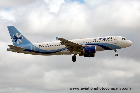 Interjet Airbus A320-200 XA-BAV at Miami IAP (2013)