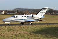 Air Service Liege Cessna 510 Citation MustangOO-OYS at Prestwick (2025)