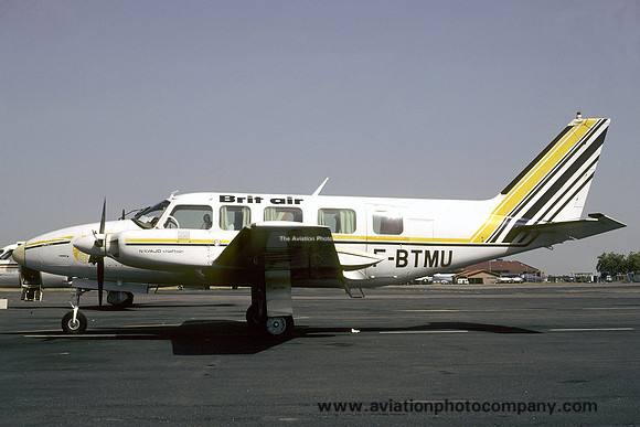 Brit Air Piper PA-31-350 Navajo Chieftain F-BTMU (1982)