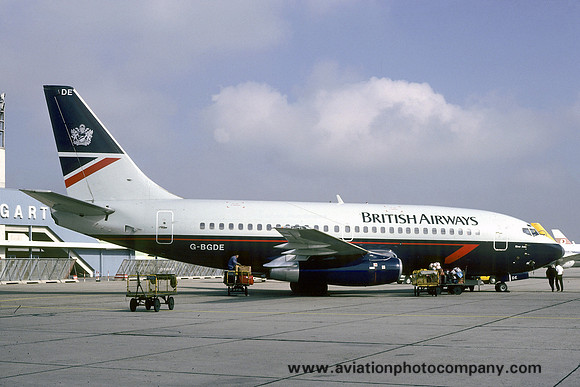 British Airways Boeing 737-236(A) G-BGDE (1985)