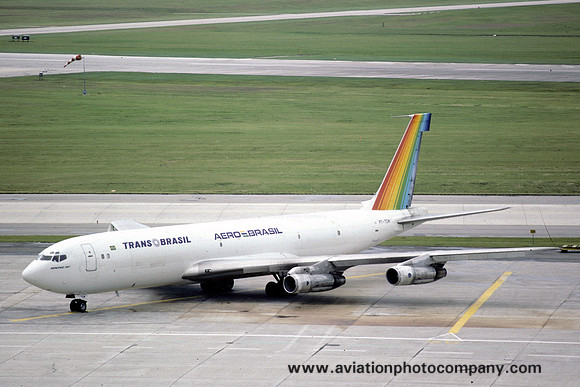 Transbrasil/Aero Brasil Boeing 707-330C PT-TCM (1985)