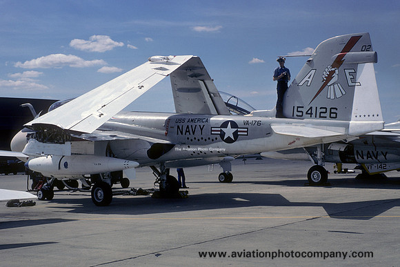 US Navy VA-176 Grumman A-6E Intruder 154126/AE-502 (1976)
