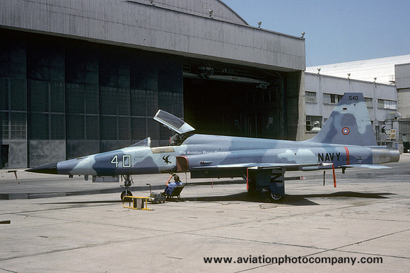US Navy Top Gun Flight Northrop F-5E 159882/540