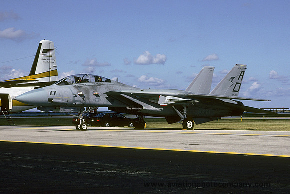 US Navy VF-101 Grumman F-14A Tomcat 161425/AD-101 (1989)