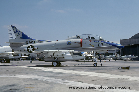 US Navy VC-13 Douglas TA-4J Skyhawk 155092/UX-03 (1977)