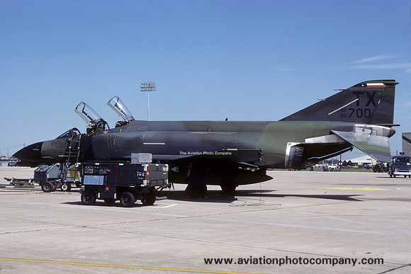 USAF AFRes 704 TFS McDonnell F-4D Phantom 66-7700/TX (1986)