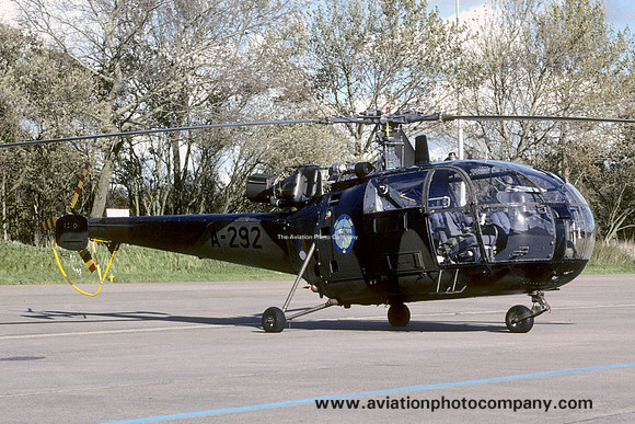 Dutch Air Force 300 Squadron Sud Alouette III A-292 (2004)