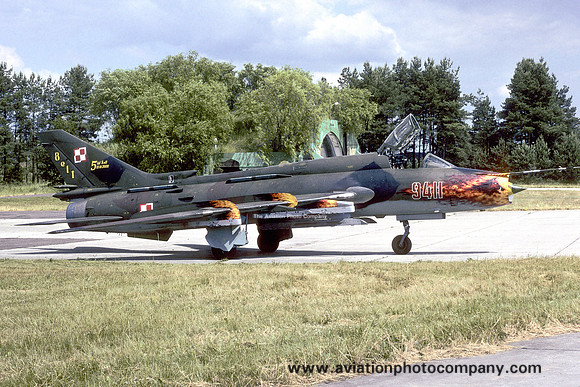 Polish Air Force 8 ELT Sukhoi Su-22M4 9411 (2006)