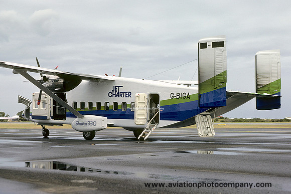 Jet Charter Short SD-330 G-BIGA (1981)